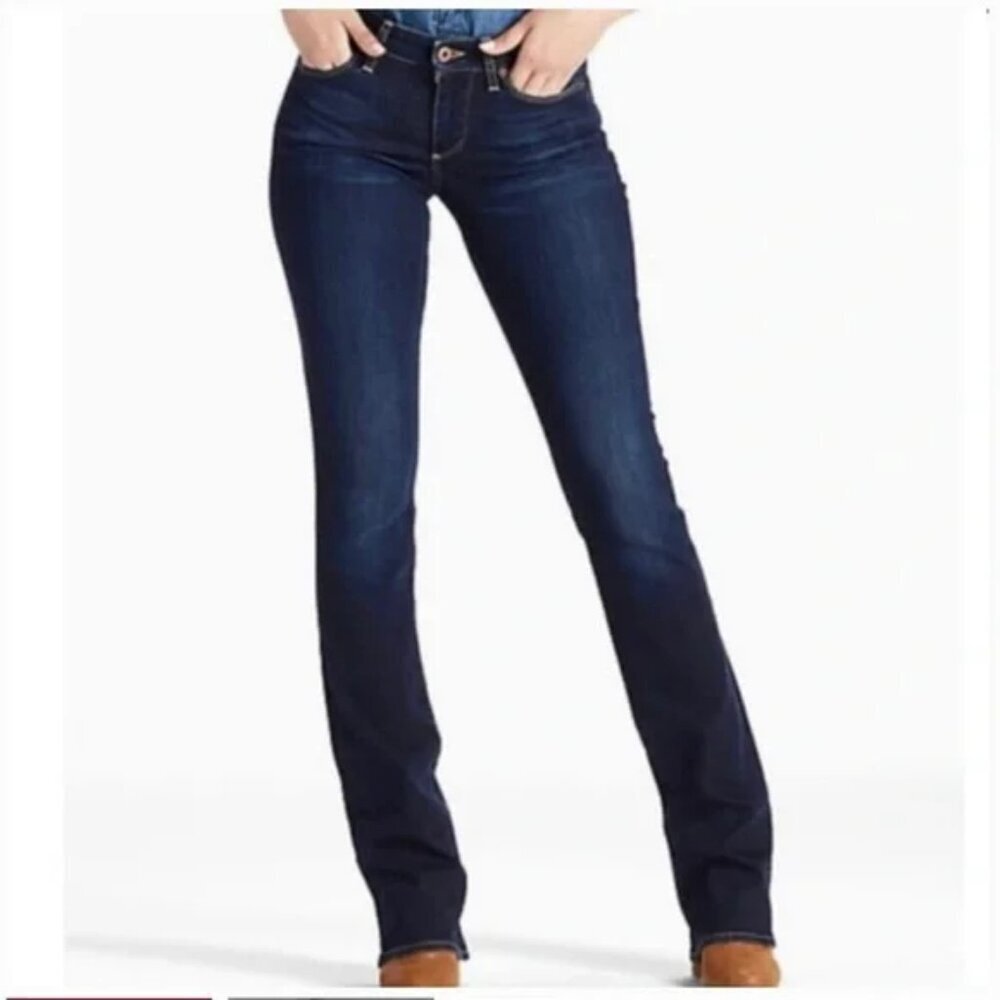 Lucky Brand‎ dark wash Leyla boot jeans